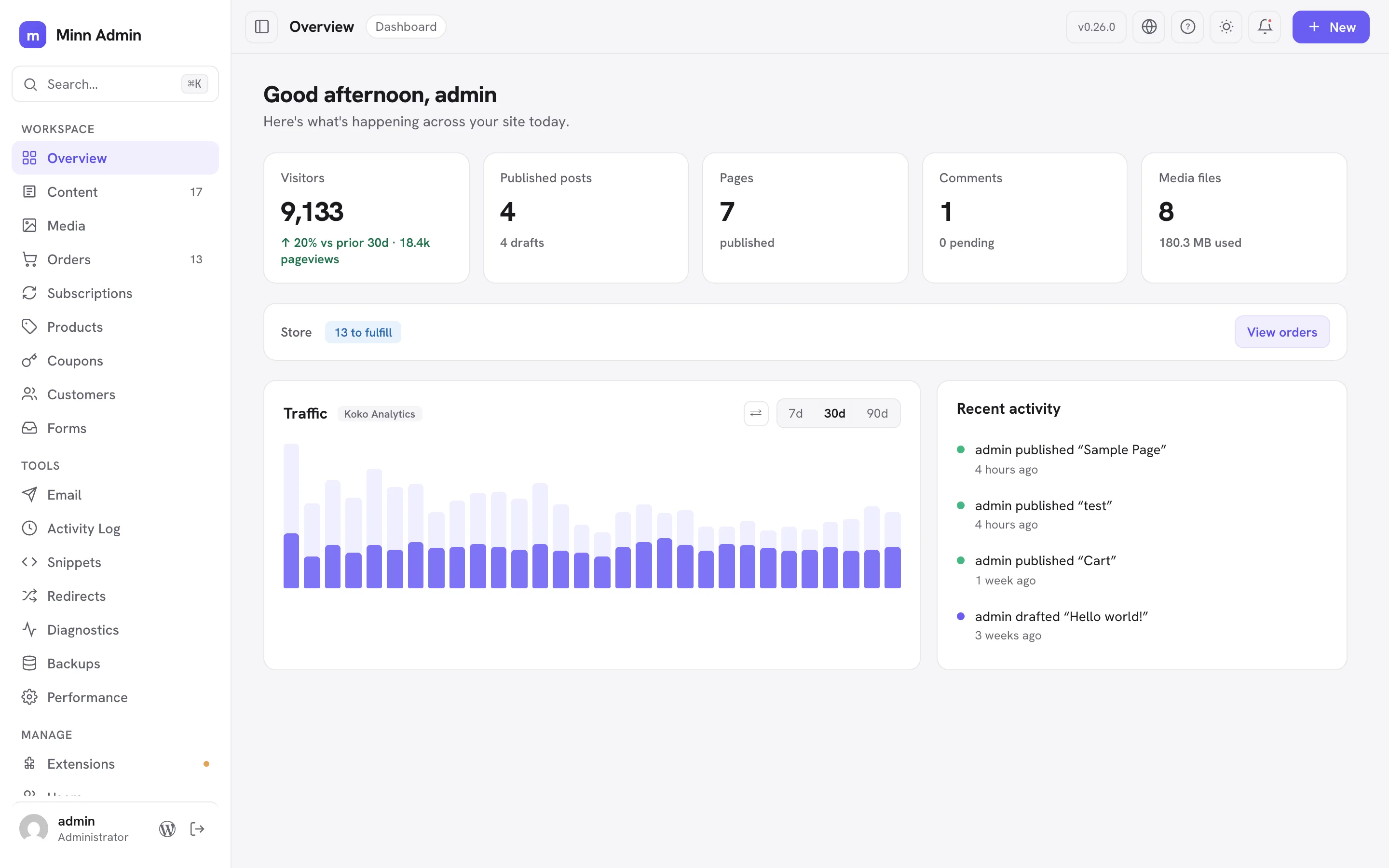 Light theme